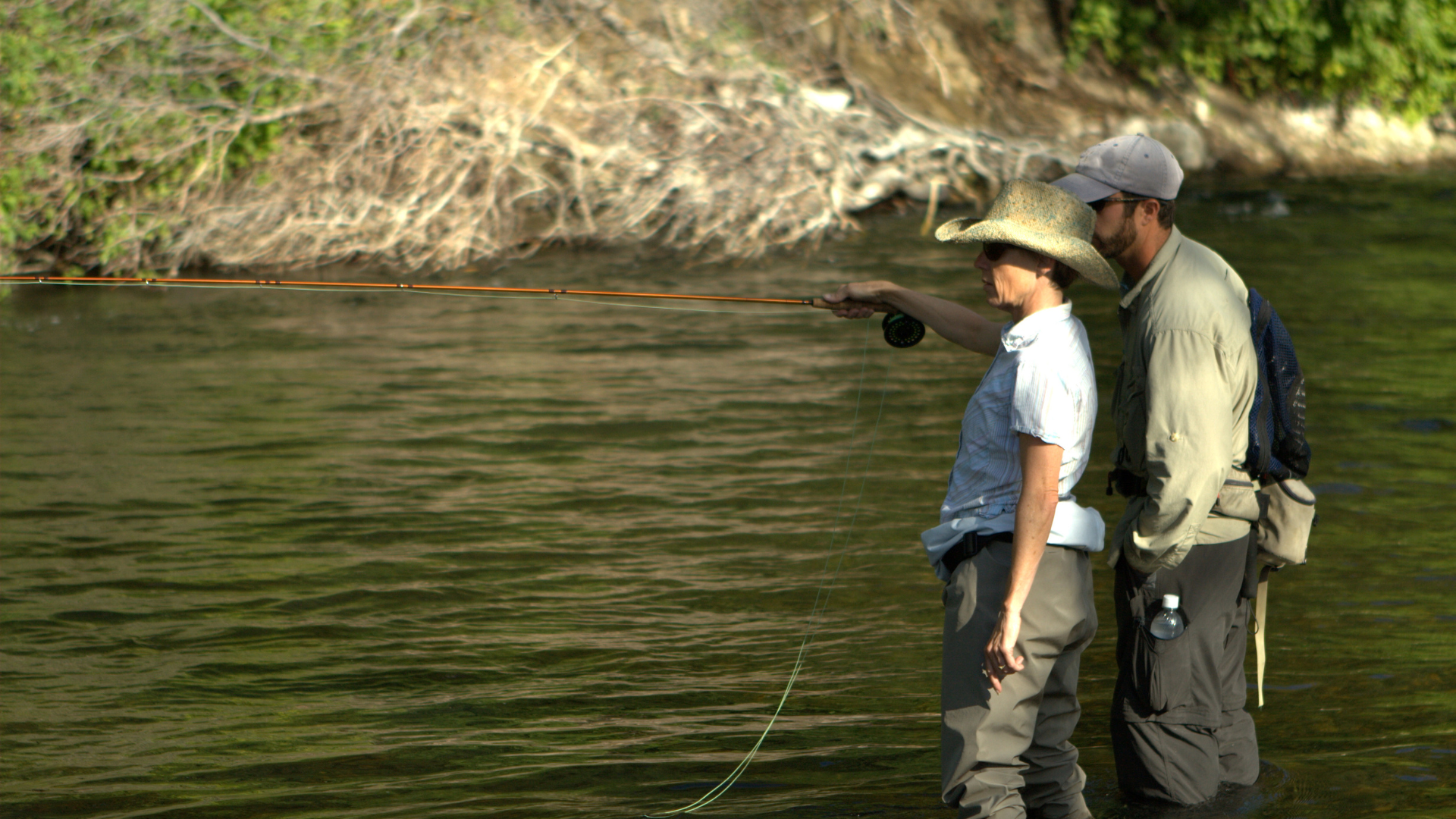 2 man fishing