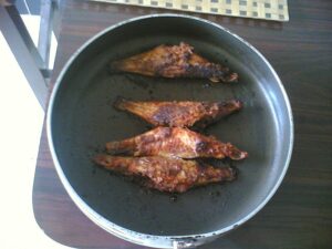 Panfish cooking 